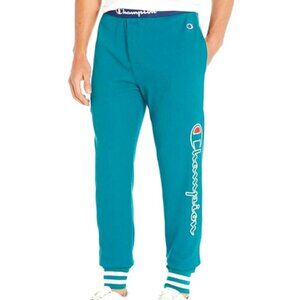 Champion Men's Waffle Rib Cuff Sleep Pant - CLWPLV (Gem Jade)